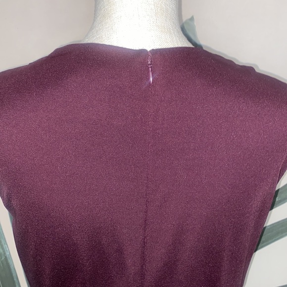 WHBM Sleeveless Surplice Wrap Dress - Picture 10 of 13